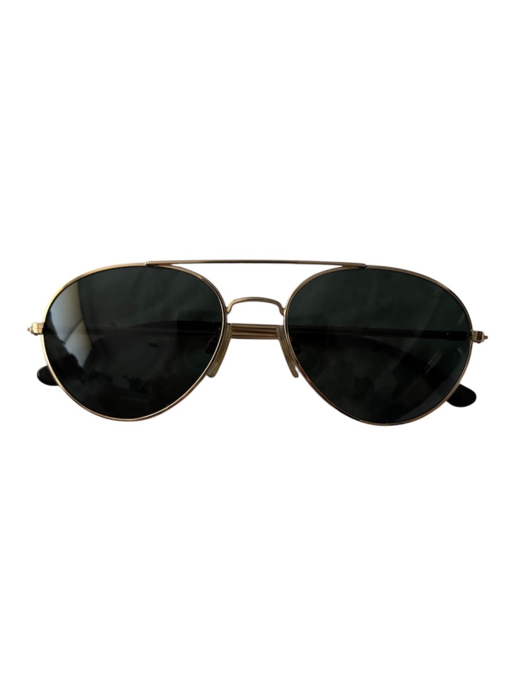 Polo Ralph Lauren POLO 3019 Aviator Sunglasses 56-17-140 Made in Italy w/ Case - Picture 2 of 16